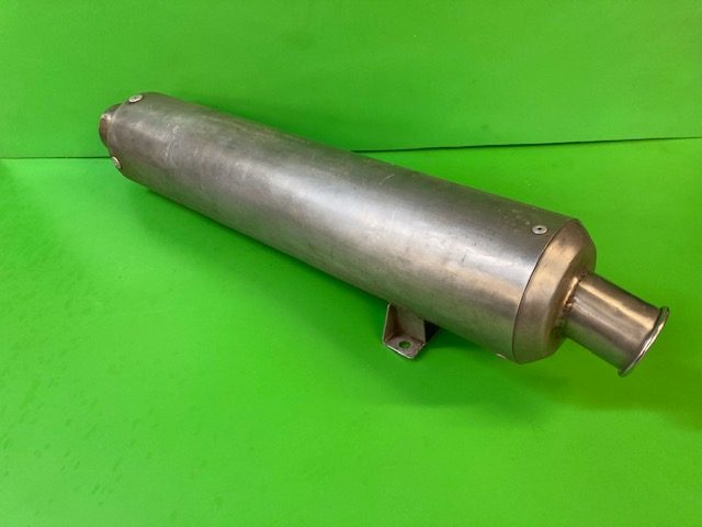 Silencer USED STAINLESS 4-stroke  58 mm.  (sales without VAT)